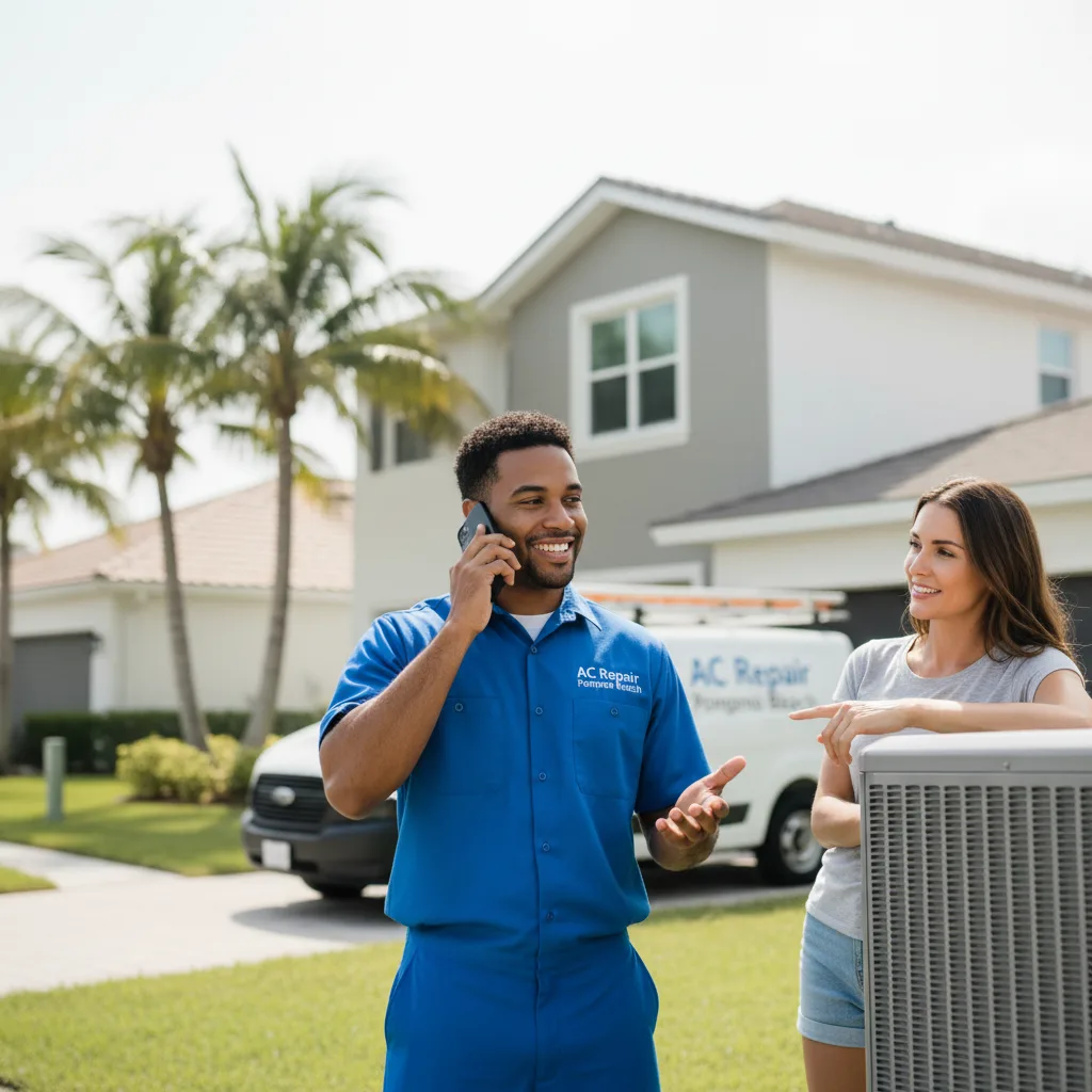 AC Repair Pompano Beach customer support in Tennille